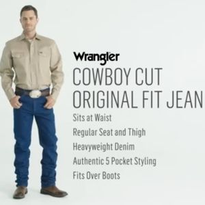 Men's Wrangler] 🤠 Jeans 34W×38L
